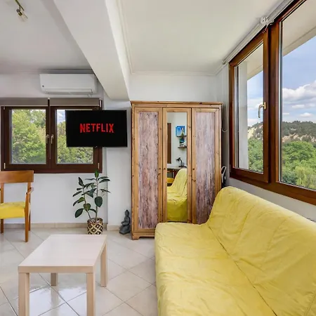 Acropolis With Parking Next To Center Serres