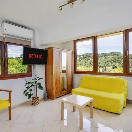 Acropolis With Parking Next To Center Serres