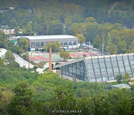 Acropolis With Parking Next To Center Serres