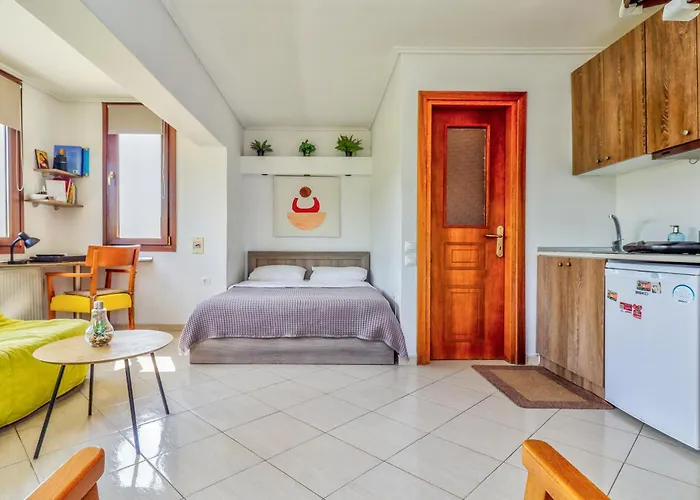 Acropolis With Parking Next To Center Serres