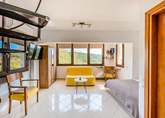 Acropolis With Parking Next To Center Serres